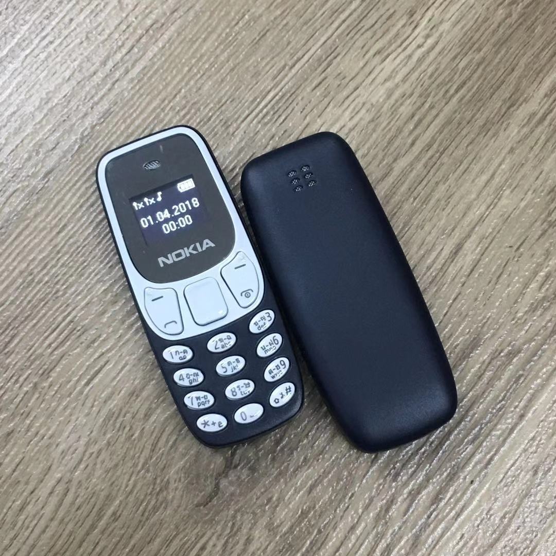 (BLACK)NOKIA 3310 BM10 2.79 Inch Super mini Body Wireless Bluetooth Dialer Phone